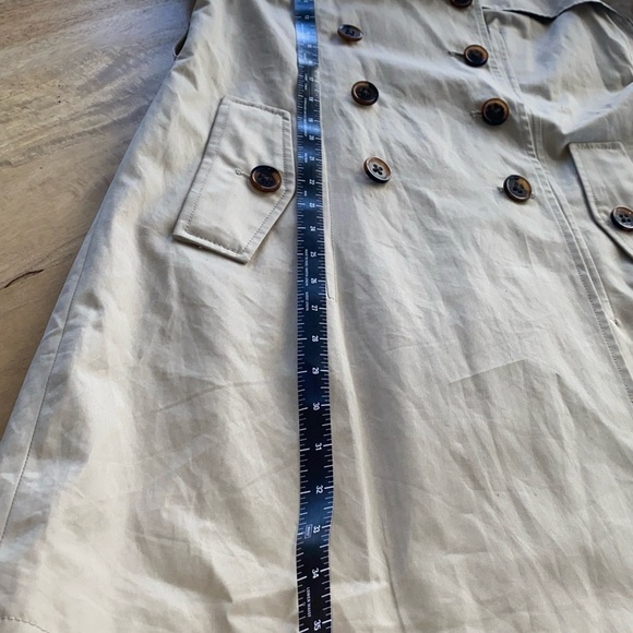 Banana Republic Trench Coat Small ECU - Picture 9 of 15